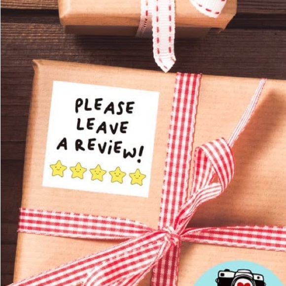 LAST SET!! ⭐️50 Please Leave a Review Star Stickers - Picture 4 of 6